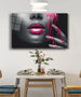 Wallity Pintura de Vidrio Templado Decorativa Multicolor 46 x 72 cm